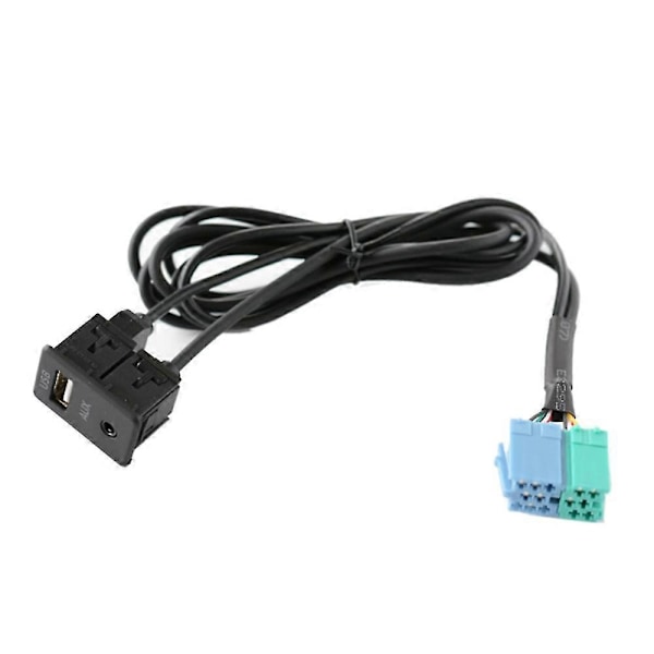 Bilradio Förlängnings Aux USB Kabel Kabeldragning Panel USB Aux Switch För Sportage Akihabara