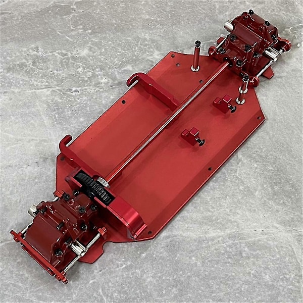 Metallchassi Karossrambräda För 144001 144002 144010 1/14 Rc Bil Uppgraderingsdelar Tillbehör,3