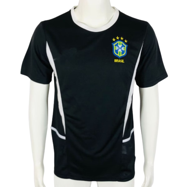 2002 Brasiliansk målvaktströja träningsuniform kortärmad tröja Cantona NO.7 S