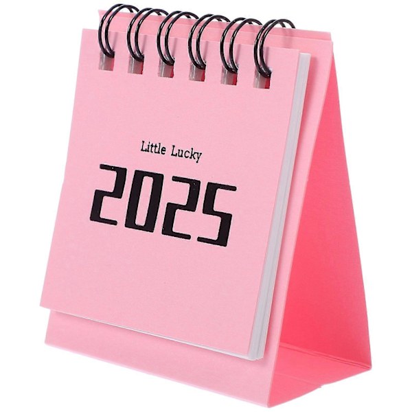 Bordkalender 2025 Papir Flip Kalender Bordstand Kalender Bordindretning Æstetisk Bordkalender Mini Kalender Til Kontor Hjem