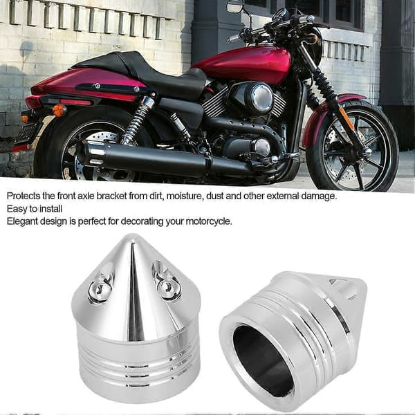 Framaxelnavkapsel i aluminiumlegering, universal mutterkåpa, motorcykelmodifiering, passar VRSC XG XL