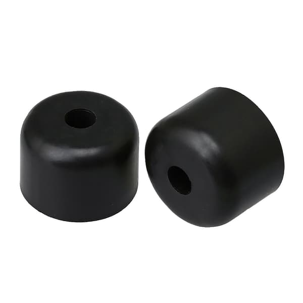 8 stk. 50 mm Diameter Sorte Plastik Sofaben til Møbelbord Stol Ben (Ruipei)