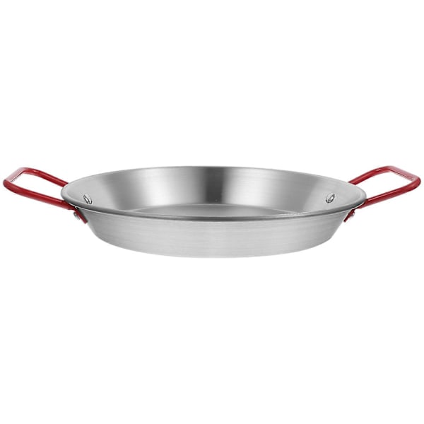 Stegepande i rustfrit stål Praktisk stegepande til stegt kylling og spaghetti Køkkenredskab til hjemmerestaurant (20 cm)