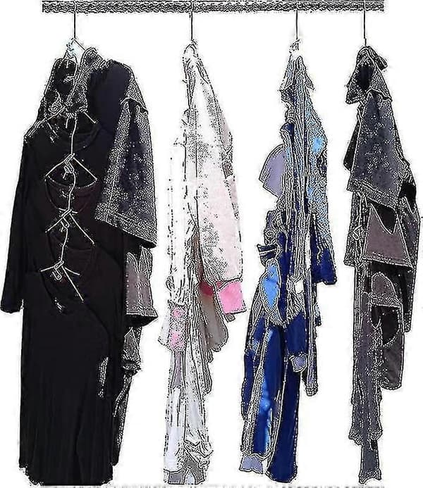 120 kpl Magic Hangers tilaa säästäviä vaateripustimia