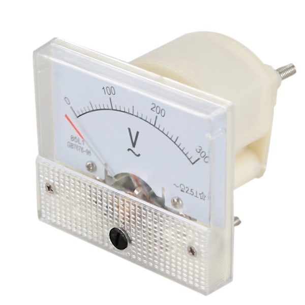 85l1 AC 0-300V Analog Nål Panel Meter Voltmeter