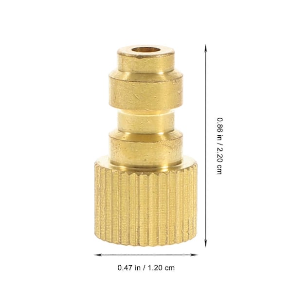 3 stk Dekkpumpeadapter Slitesterk Enkel Metall Praktisk 8mm Hode Trykkpumpe 30mpa Spesial