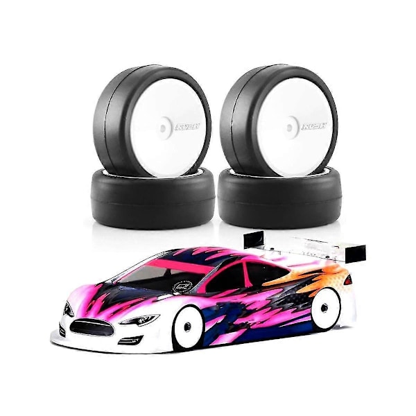 1/10 Rc Racing Bil Dekk Varm Smelte Dekk Hjul For Tt01 Tt02 Xv01 Ta06 Ptg-2 1/10 Rc Bil Oppgraderingsdeler