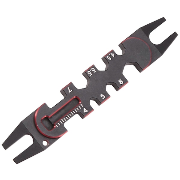 Multifunktionelt RC specialværktøj 4/4.5/5/5.5/7/8mm nøgle Ball Joint værktøj Ball End Remover til RC bil