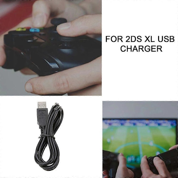 Opladerkabel Holdbar USB-opladerledning Spilstrømledning til DSI NDSI 3DS 2DS XL/LL New 3DSXL/3DSLL 2dsxl 2dsll