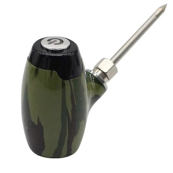 Opgraderet V2 Fuld Metal Universal Bærbar Loddekolbe 3.0v 3.7v 4.2v Variabel Spænding Grøn Camo