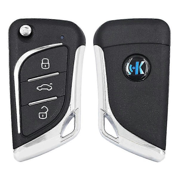 5 stk., 3 knappers Keydiy B30 K Fjernbetjeningsnøgle -b- Til -x2 Kd900 Minikd,urg