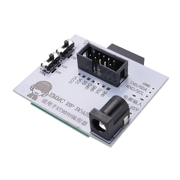 Emmc Isp Board Emmc Til Rt809h Programmer Emmc Adapter Clip Hurtig Skrive Læse Hastighed Calcula