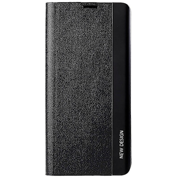 For Samsung S21 Fe Fjerde Generasjon Stativ Lærveske Black Style A Samsung Galaxy S21 FE