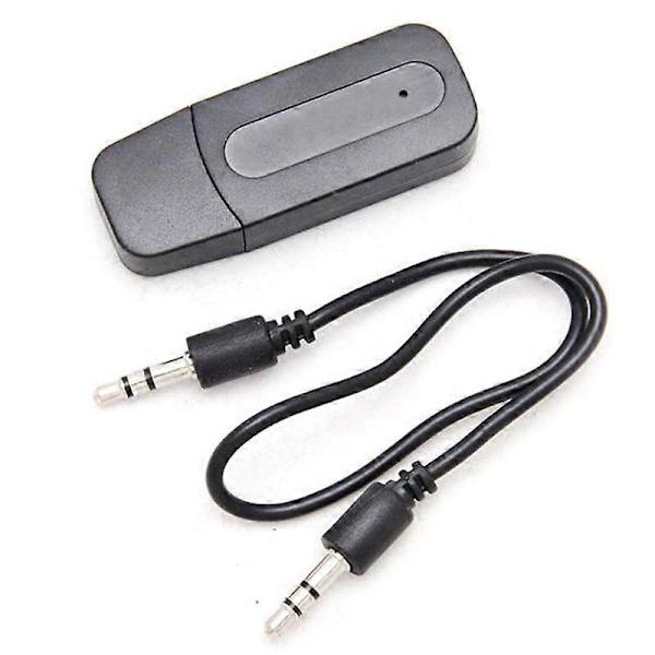 3,5 mm USB Bluetooth-yhteensopiva langaton stereoäänimusiikkikaiuttimen vastaanotinsovitin