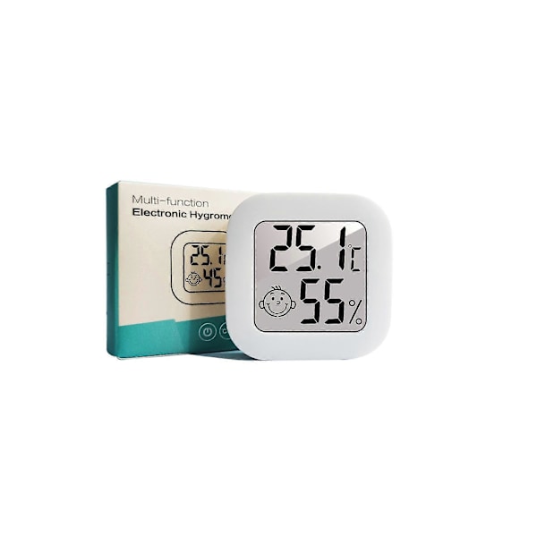 Husholdningstermometre Bil Hygrometer Luftfugtighed Mini Termometer Måler Temperatur Overvåger Luftfugtighed