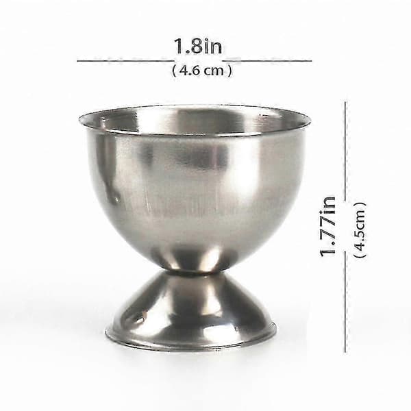 Egg Cracker Topper Cutter Sett For Myke Kokte Egg Rustfritt Stål