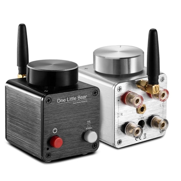 Mini Stereo Bluetooth Klass D Effektförstärkare Hifi Digital Hemljudförstärkare 50wx2 Förstärkare Tpa3116(eu