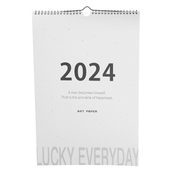 Månedlig Vægkalender Ferieplanlægningskalender Engelsk Daglig Kalender til Kontoret
