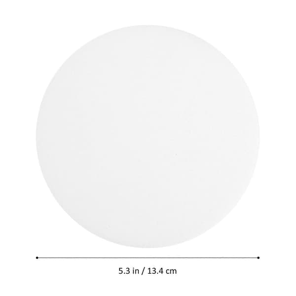 6 stk. Lampeskærm Diffusorer Lys Diffuser Ark Downlight Lampeskærme Lysekrone Lysdæksler Lampeskærme 5 tommer