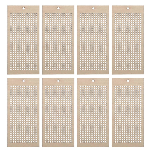 8 kpl puisia kirjontakirjanmerkkejä DIY puiset kirjanmerkit tyhjät kirjanmerkit