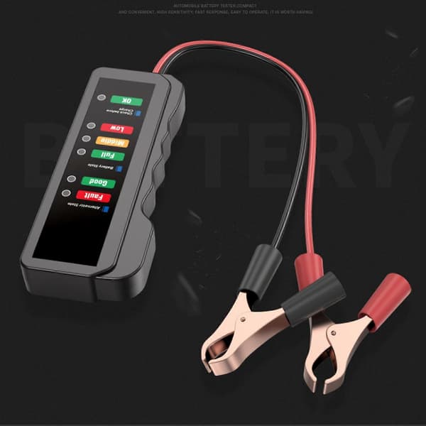 12V LCD Display Bilbatteri Digital Tester Deteksjonsenhet Biltilbehør