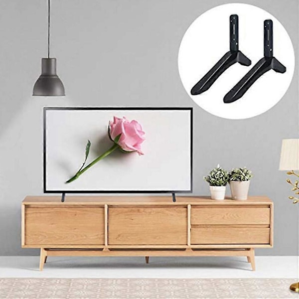 Stål TV Fod Til LCD Skærm D Hjemme Mon Riser Til 32 Til 65 Tommer