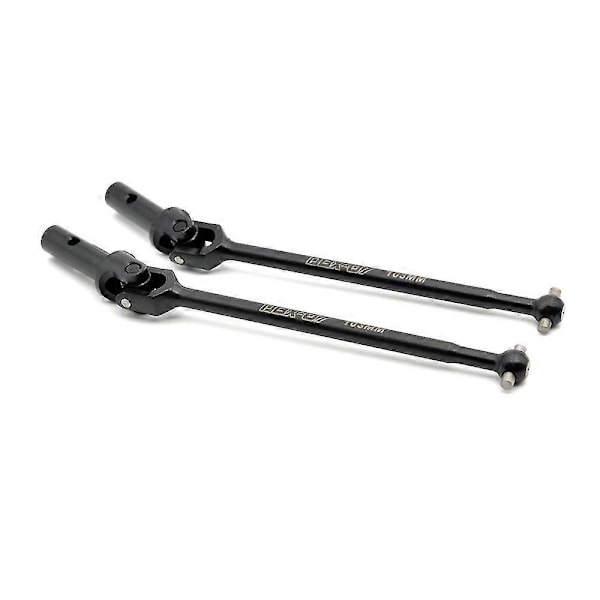 2 stk. Metall Fremre Drivaksel Cvd 8611 For Zd Racing -07 Dbx07 1/7 Rc Bil Oppgraderingsdeler Reservedeler