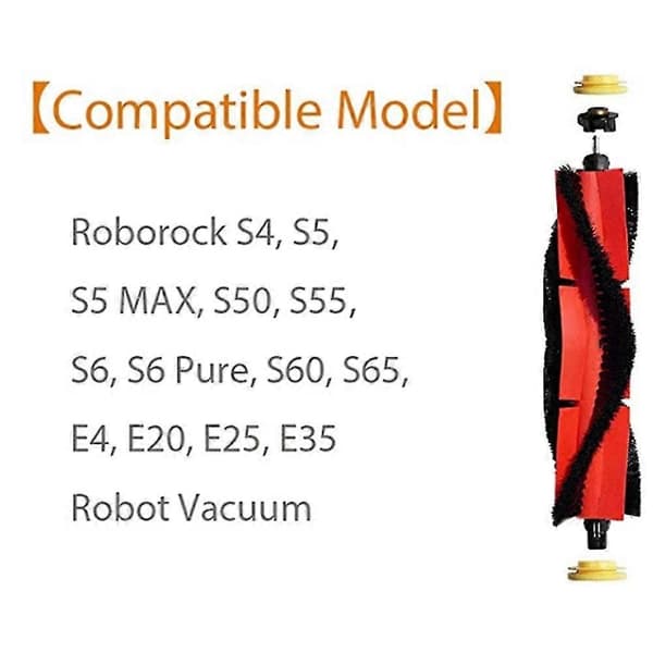 Hovedbørste for S6 S5 Max S50 S55 S60 S65 robotstøvsuger tilbehør
