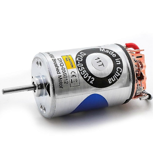 550 Børstet Motor Vanntett For 1/10 Rc Bil Crawler Axial Scx10 90046 Trx4 Redcat Gen8, 11t