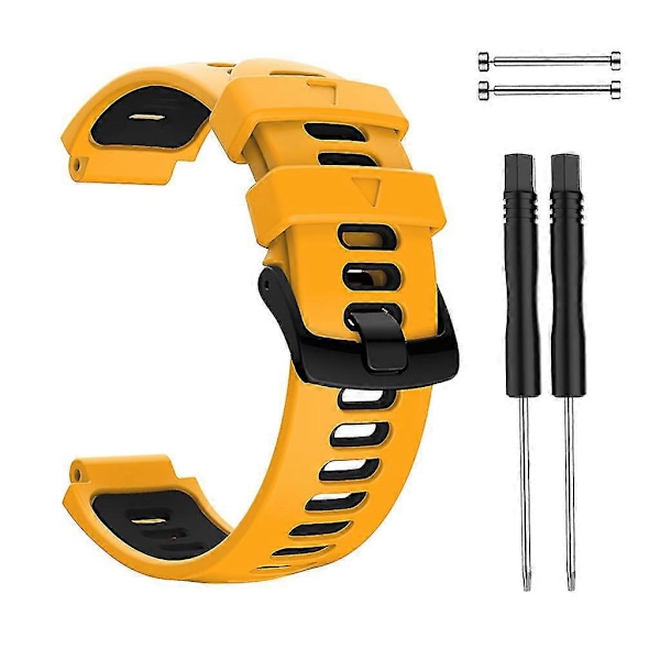 Silikonrem til Garmin Forerunner 735xt Holdbar Urrem Blød Håndledsrem (Ruipei)