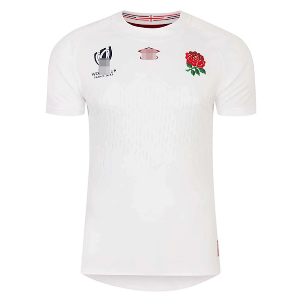 2023 World Cup England hjemme- og udebane kortærmede rugbyuniformer home court S