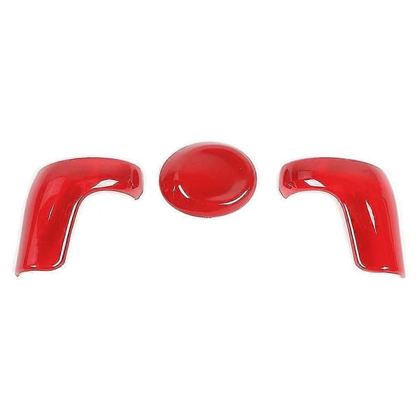Girskiftknott Hode Deksel Trim For Corvette C7 2014-2019 Bilinteriørtilbehør (abs Rød)
