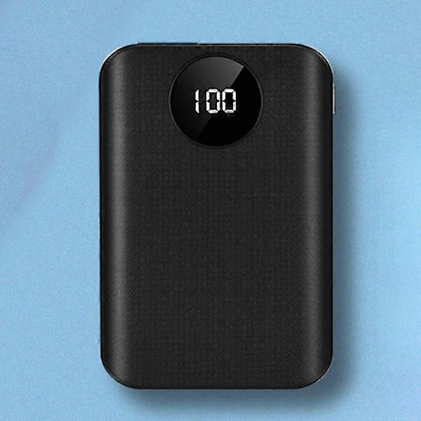 Batterilåda 3x18650 med DIY Smart Laddare Snabbladdare LED-lampa för Mobiltelefon