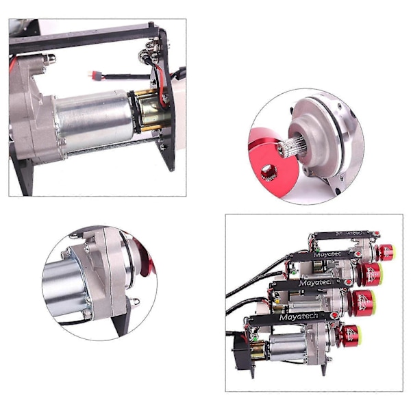 RC-moottorin käynnistin Mayatech 10cc-80cc bensiinimoottorille, tyyli A XT60 big head starter