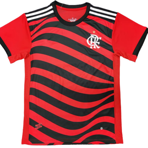 22/23 Flamengo två anpassade träningsdräkter i kortärmad jersey-tröja Ferdinand NO.5 M