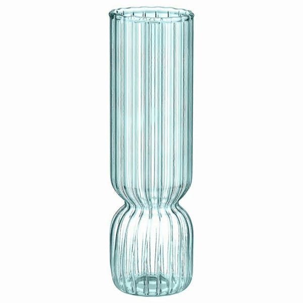 Nordisk Glasvas Hem Liten Hydroponisk Växt Glasflaska Torkad Blomma Vardagsrumsinredning Transparent