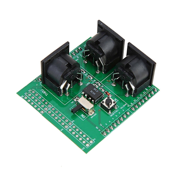 MIDI Adapter Plate Kompatibel MIDI THRU Port Bærbar Instrument Digital Interface Adapter Plate for Arduino Board