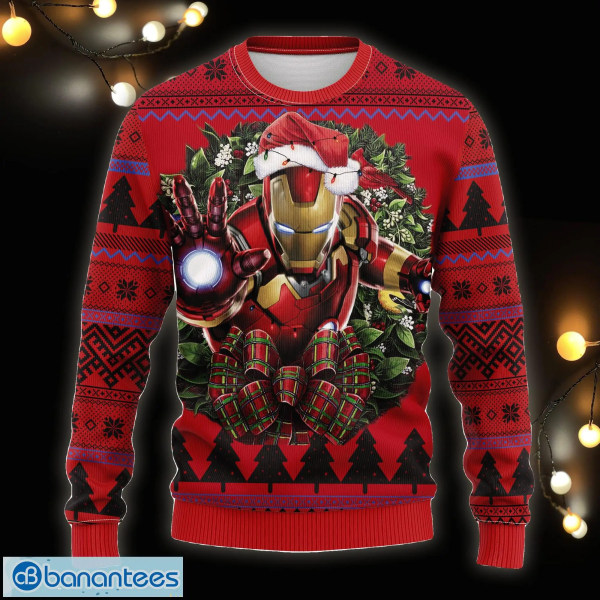 Merry Christmas Ugly Sweatshirt Iron Man Sweater 3D Print Mönster Kläder Topp 2024 Ny Casual Höst Vinter Män Dam Pullover style 7 XXL