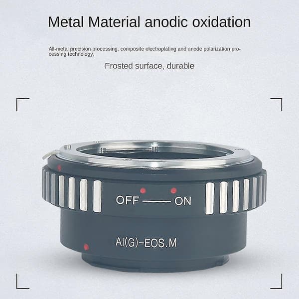 Aig-eosm Lens Adapter Ring til G-hoved D/s Objektiver