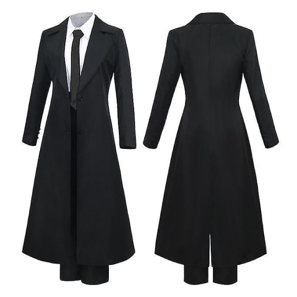 Chainsaw Man Cosplay Kostym Outfit Uniform color1 M