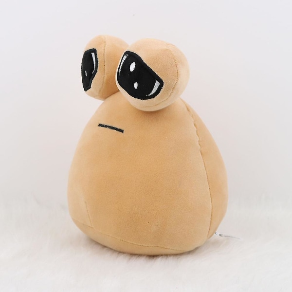 22 cm Pou Plyschleksak Mjuka gosedjur Alien Plyschdocka Djurkudde Pou Doll Peluche Kawaii Brinquedo Leksaker för barn