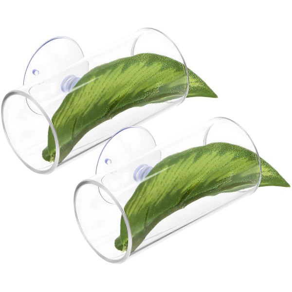 2 st Betta Säng Betta Fisk Vilande Löv Akvarium Tunnel Klar Fisk Gömställe Grotta Betta Fisk Hus Betta Gömställe Akvarium Tillbehör
