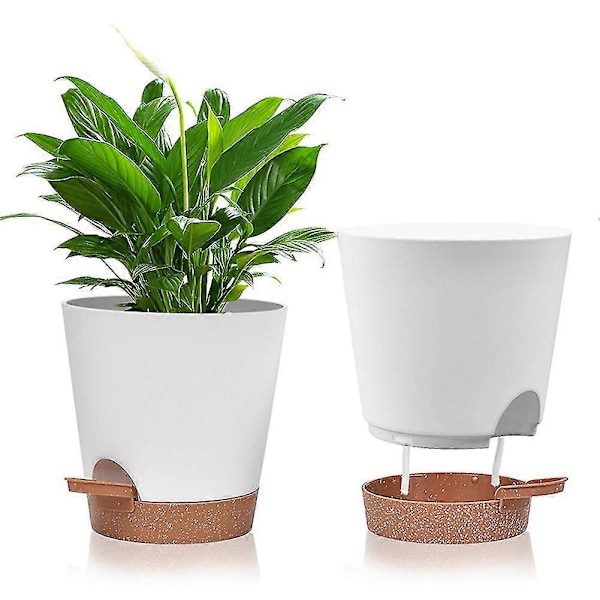 Blomkrukor 15 cm Ing Planteringskärl Med Dräneringshål, Planteringskärl För Alla Växter, Suckulenter