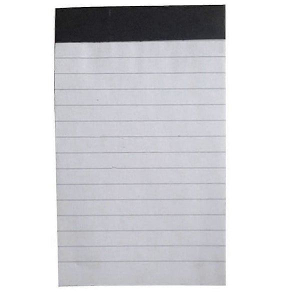 12 stk. Hvide Lomme Notesbog Refiller 3x5 Tommer Håndskrift Notesbog Med 30 Pr. Genopfyldelig Memobog
