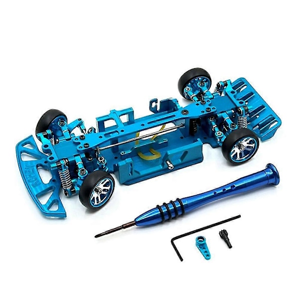Helt Metall Hjulbas Justerbar Chassiram Kit För 284131 K969 K979 K989 P929 1/28 Rc Bil Uppgradering