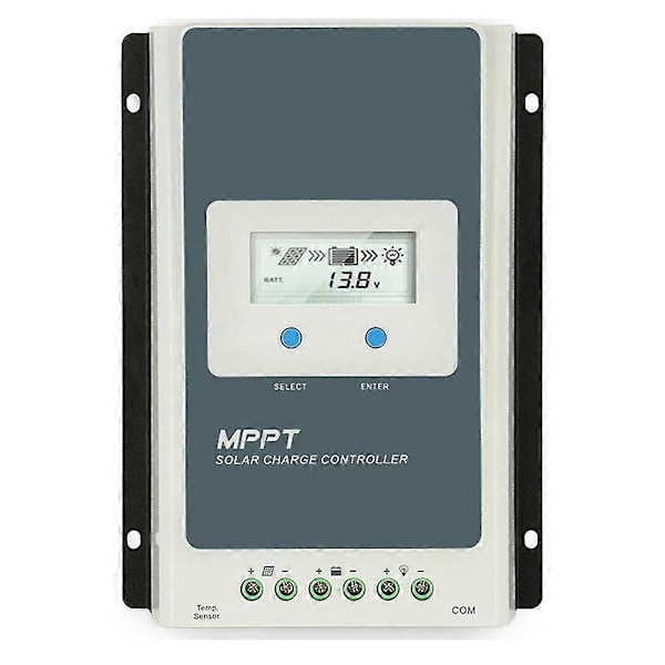 Mppt Aurinkolataussäädin 40a 30a 20a 10a Lcd 12v24v Auto Regulador Lyijyhappo Litiumakulle