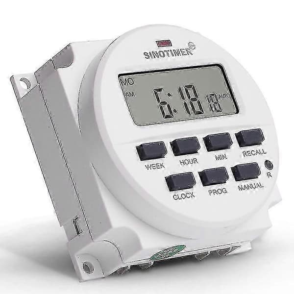 15,98 tum LCD Digital Timer 12V DC Programmerbar Timer TM618N-4