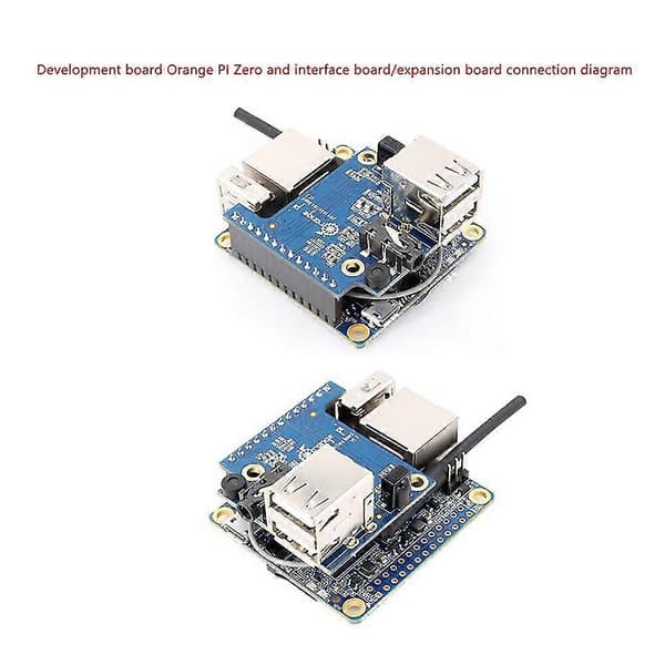Adapterkort til Orange Pi Zero/R1/Zero Plus/Plus 2 Udviklingskort - 13-bens Funktionel Udvidelse