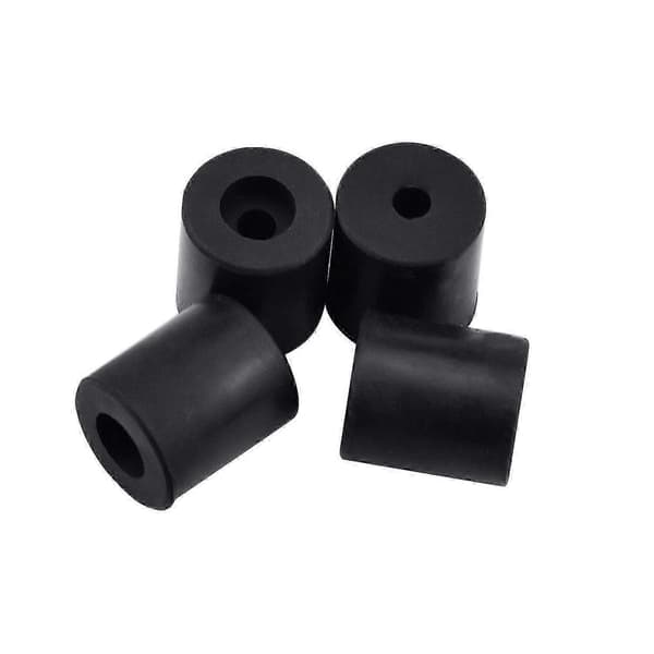 Silikoneisoleret Dæmper Buffer Rør Enhed 3D Printer Opvarmet Seng Nivellering Anet A8 Wanhao D9 Anycubic Mega, 40*40*8mm Sort