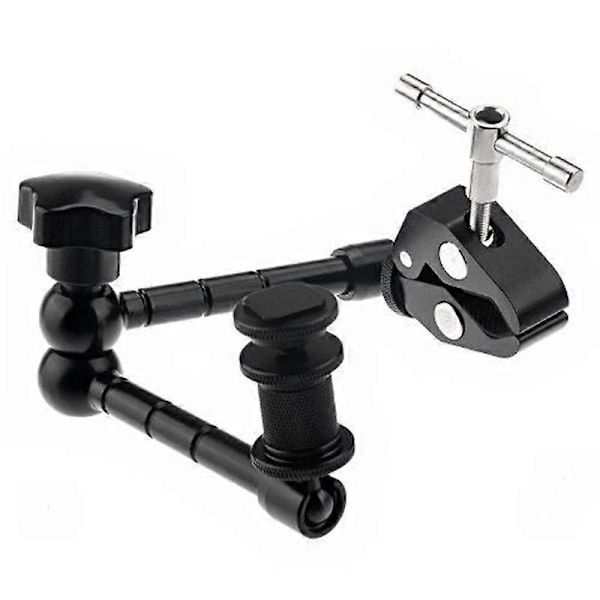 11-tommers justerbar magisk arm og superklemme for DSLR-riggkamera til skjerm LED